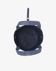 JOYA BUCKET MINI FAUX SUEDE NAVY