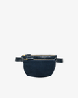 LEO CONVERTIBLE CROSSBODY SLING AND BELT BAG LARGE WAXED NAVY