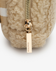 LIBBIE FLEECE BELT BAG CREAM