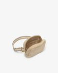 LIBBIE FLEECE BELT BAG CREAM