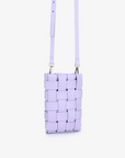 LINDY WOVEN CELLPHONE LAVENDER