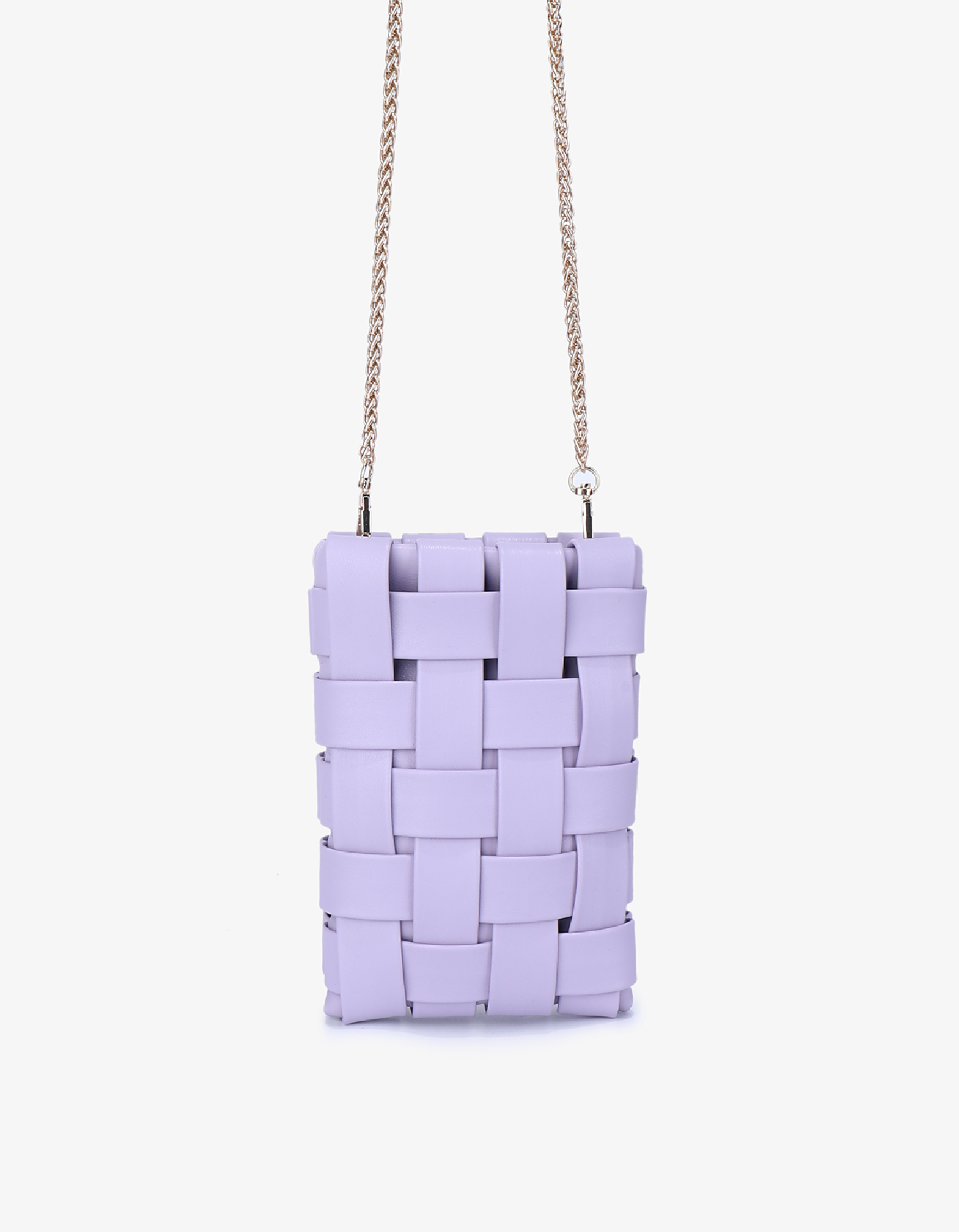 LINDY WOVEN CELLPHONE LAVENDER