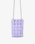 LINDY WOVEN CELLPHONE LAVENDER