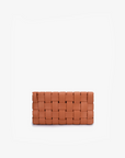 LINDY WOVEN CLUTCH SMALL APRICOT