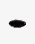 LINDY CLUTCH WOVEN LARGE ANTHRACITE