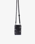 LINDY WOVEN CELLPHONE ANTHRACITE