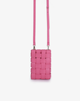 LINDY WOVEN CELLPHONE PINK