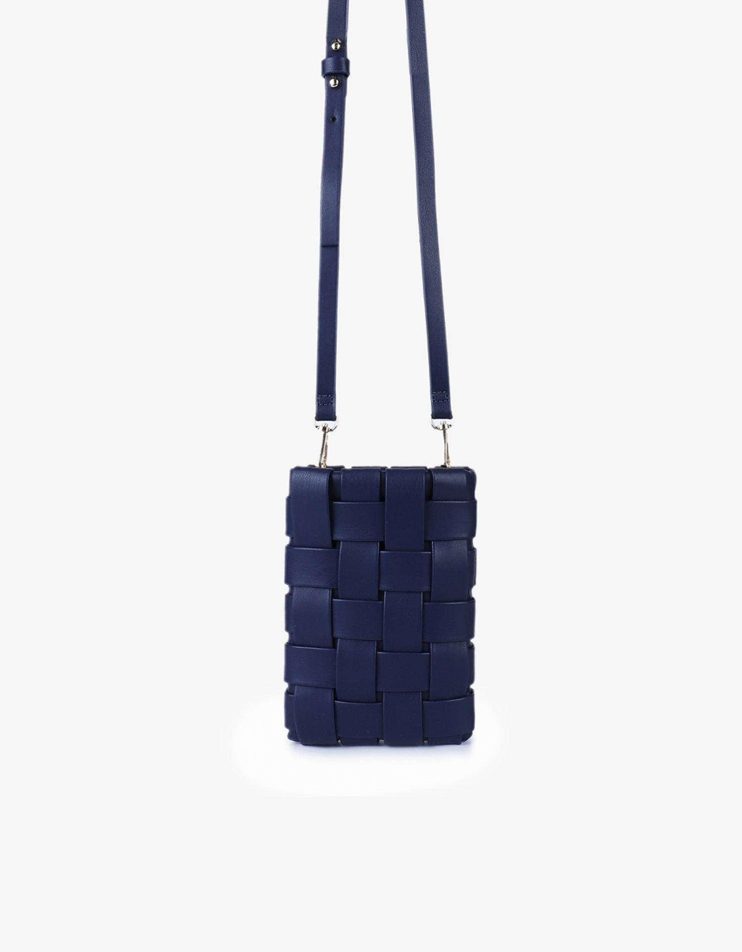 LINDY WOVEN CELLPHONE NAVY