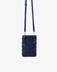 LINDY WOVEN CELLPHONE NAVY