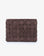 Brown large woven clutch bag_Remi and Reid