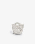 NOEMI MINI TOTE CROCHET CREAM