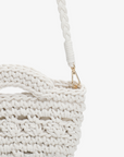 NOEMI MINI TOTE CROCHET CREAM
