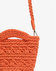 NOEMI MINI TOTE CROCHET ORANGE