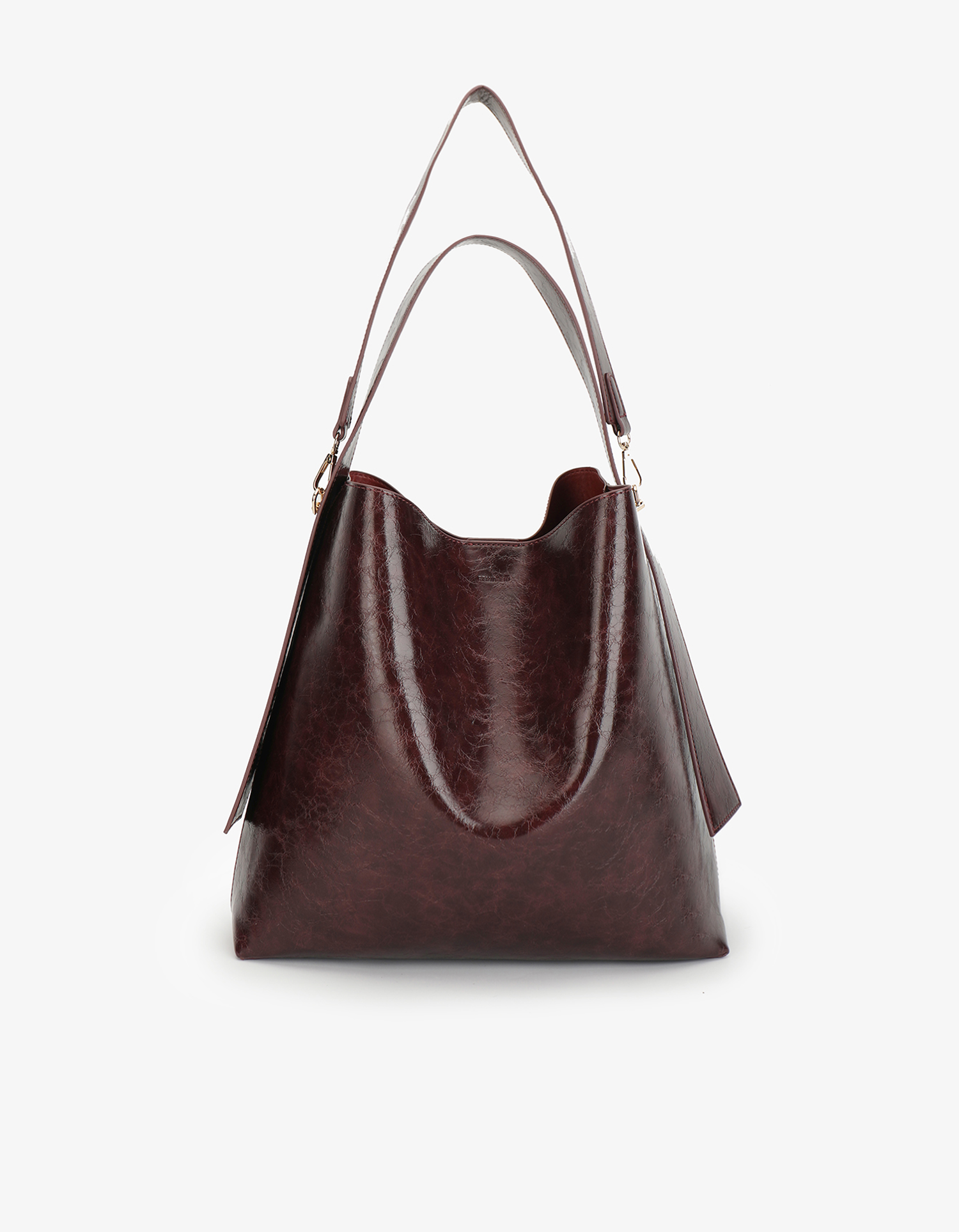 PALOMA LARGE WAXED OXBLOOD