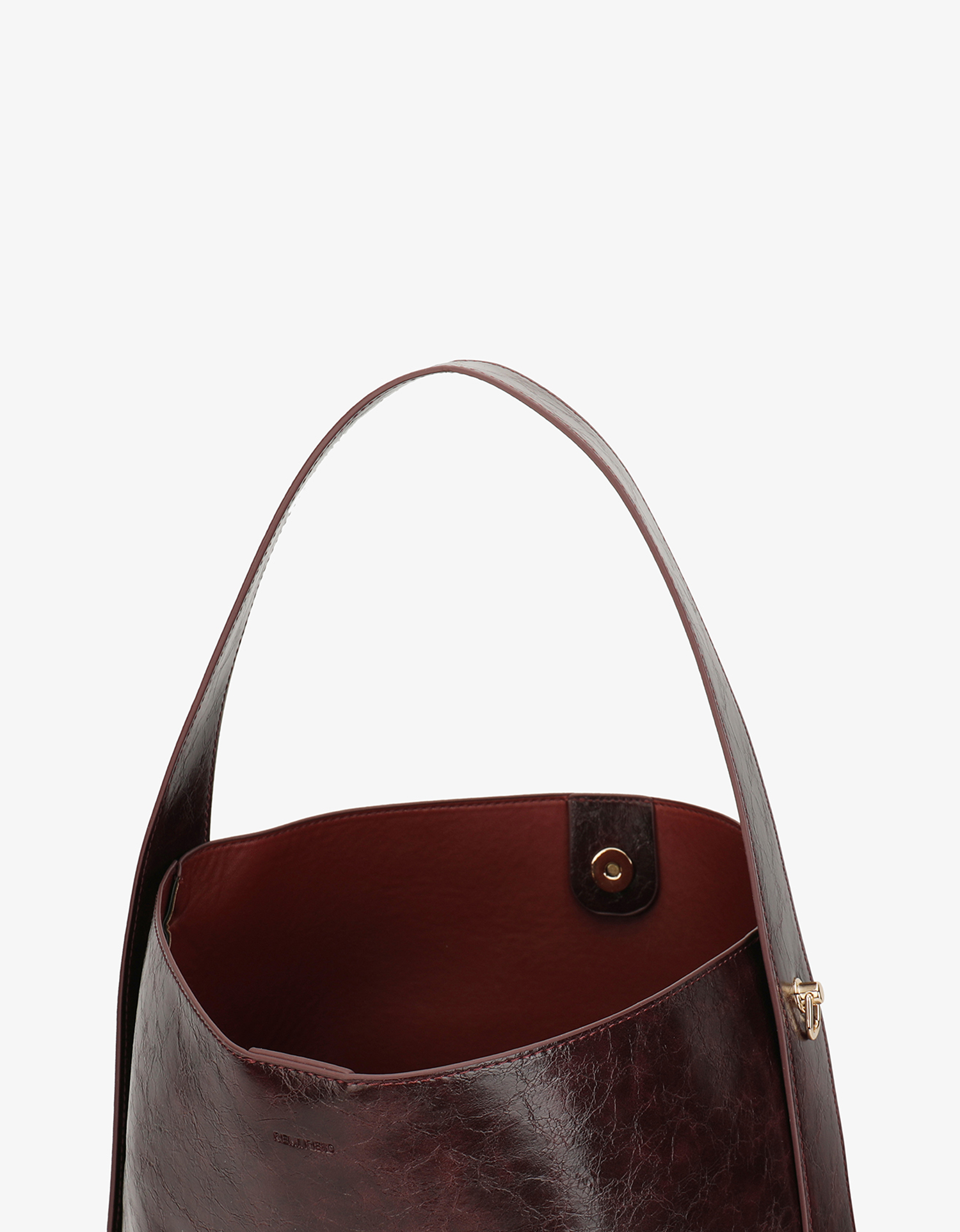 PALOMA LARGE WAXED OXBLOOD