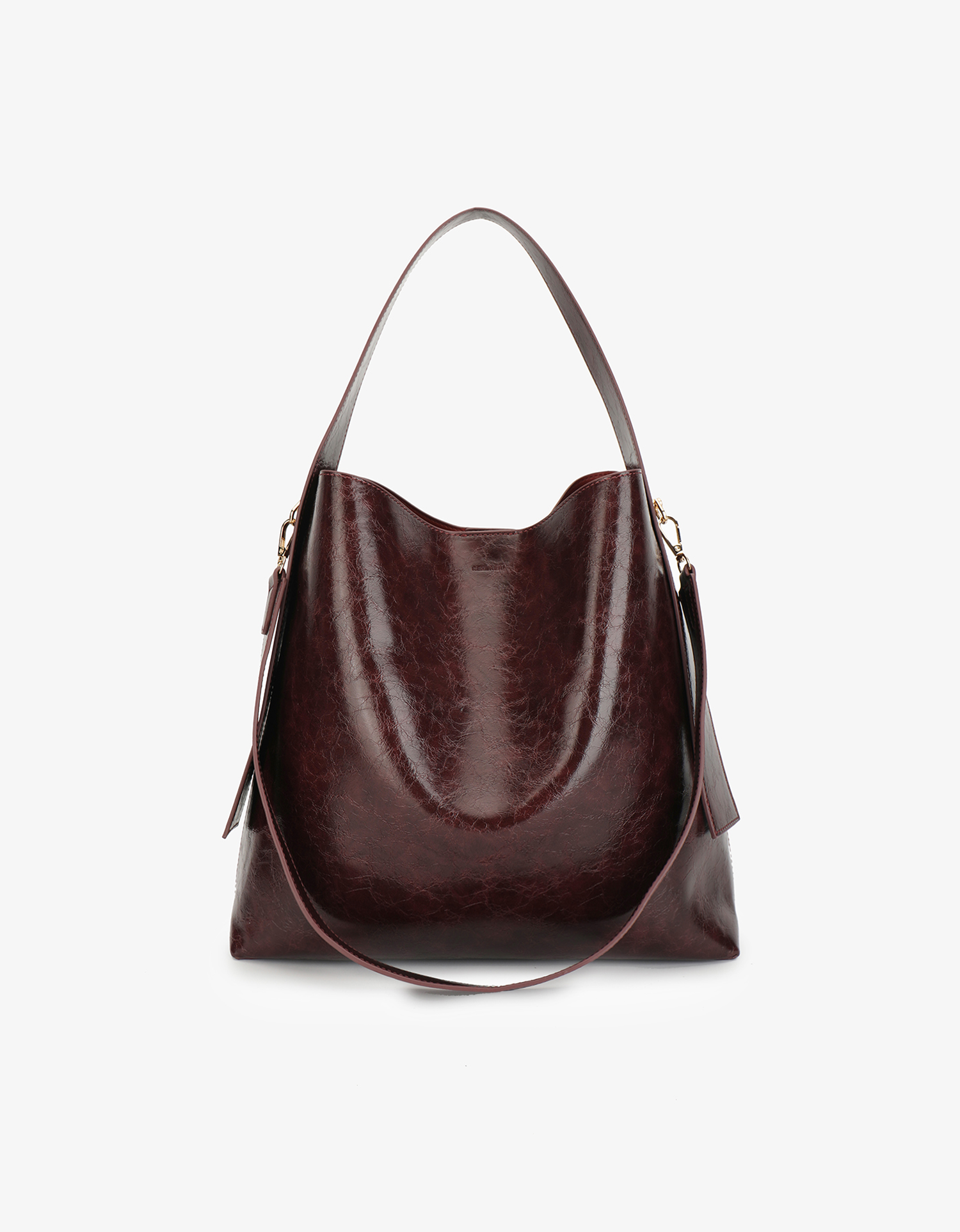 PALOMA LARGE WAXED OXBLOOD