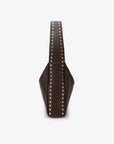 PASCAL SHOULDER STUDDED VEGAN ESPRESSO