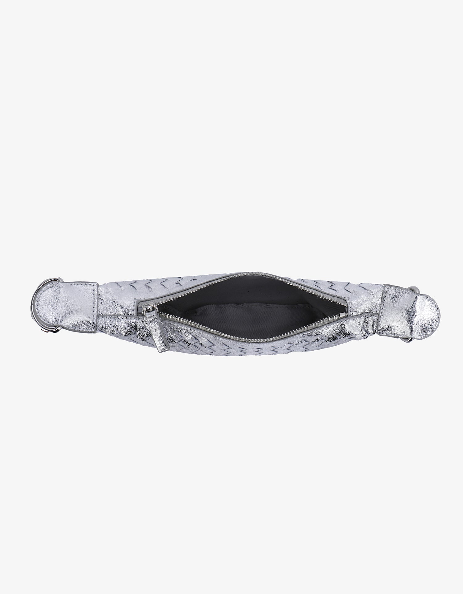 PEPPA CONVERTIBLE MINI SLING HI SHINE SILVER