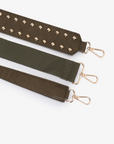 PEPPA STUDDED OLIVE