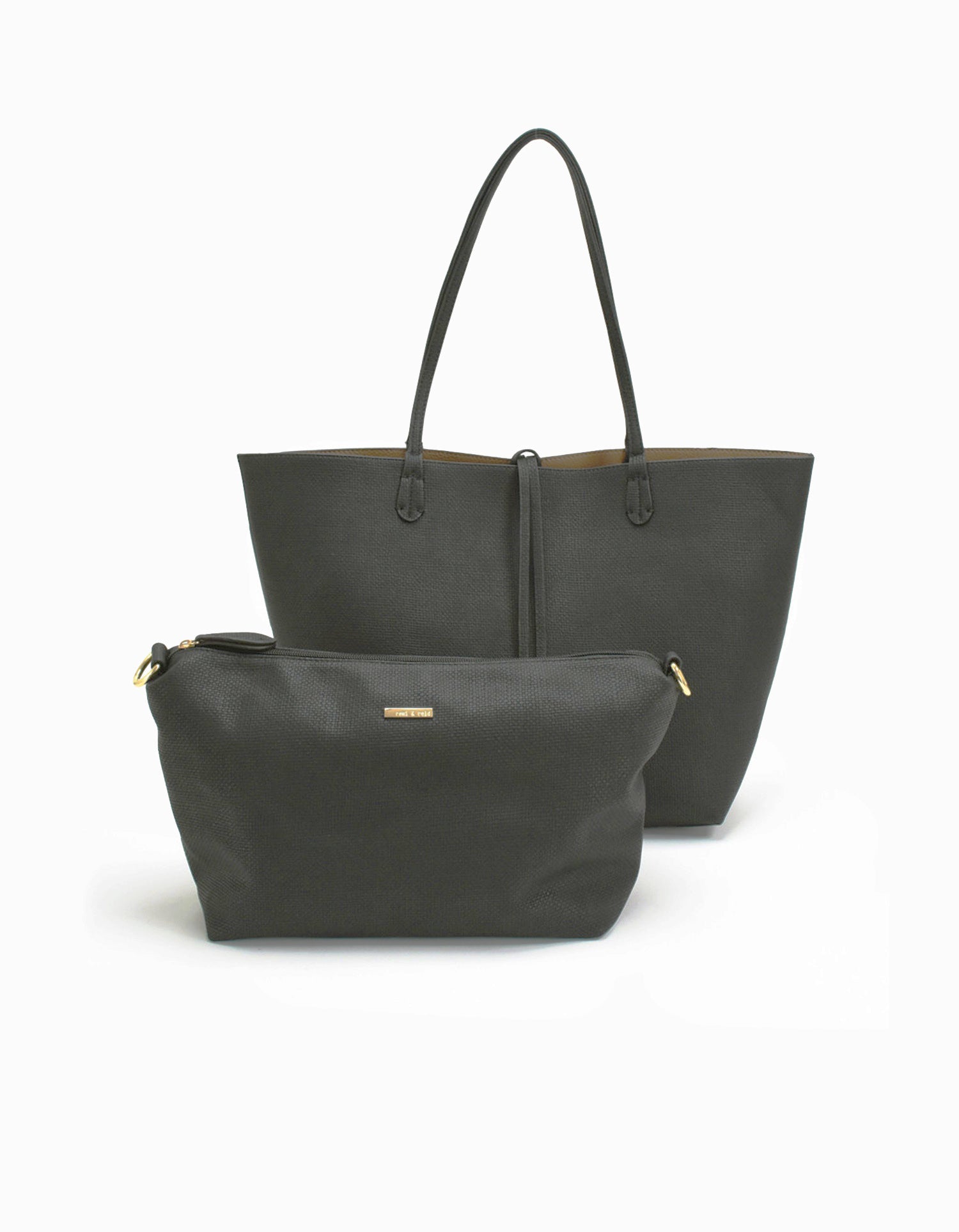 DEPARTURE TOTE GREY/TAUPE