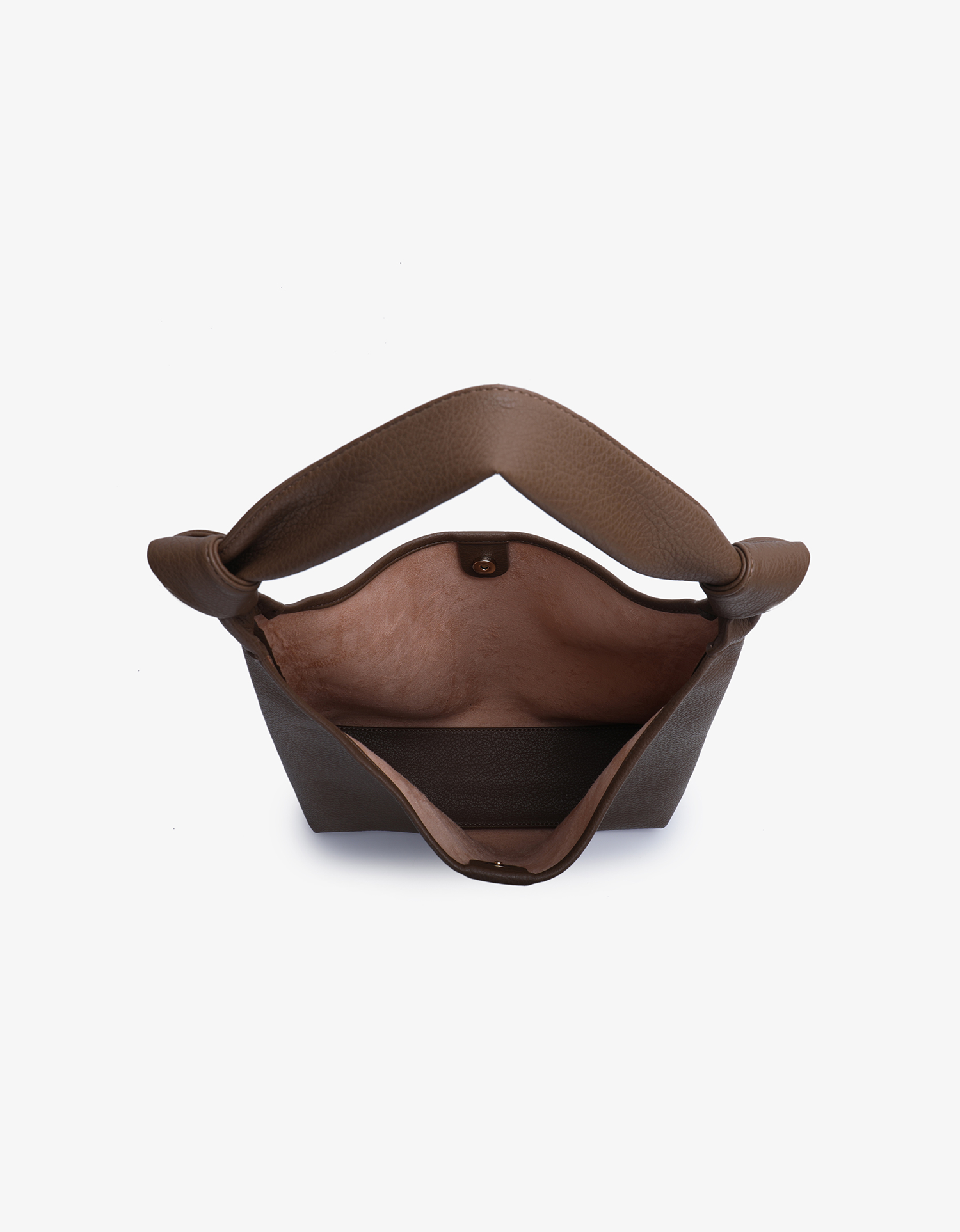 UMA KNOTTED SHOULDER TAUPE