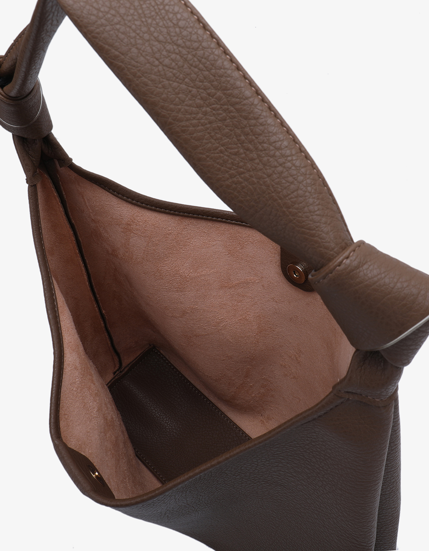 UMA KNOTTED SHOULDER TAUPE