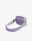 AERIN VELVET QUILTED BELT BAG LAVENDER - REMI/REID