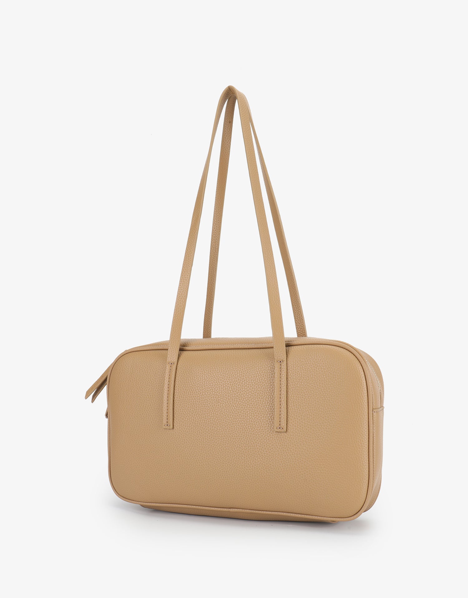 ALANI EAST WEST SHOULDER SATCHEL LIGHT TAN - REMI/REID