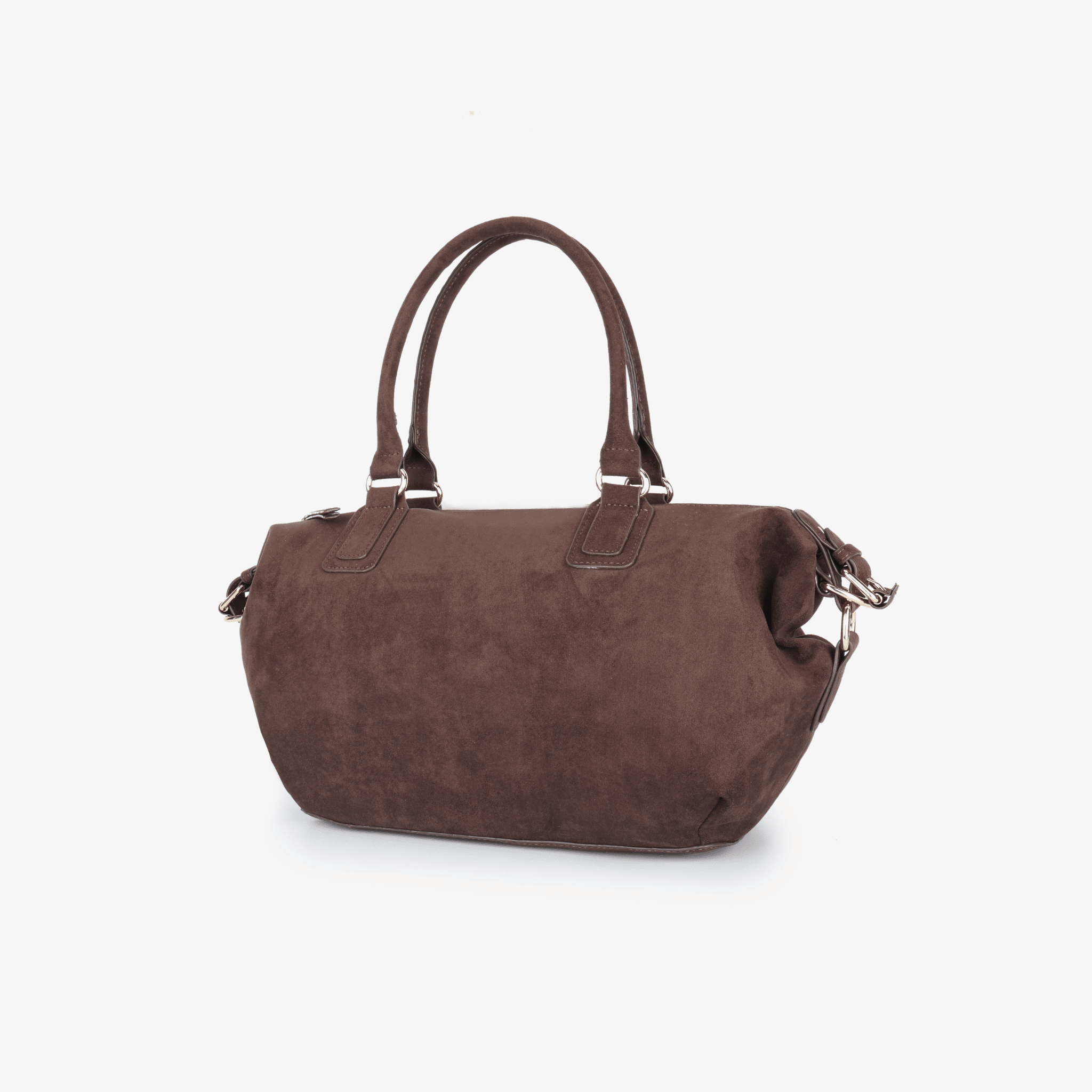 ARTACHO LARGE FAUX SUEDE CHOCOLATE - REMI/REID