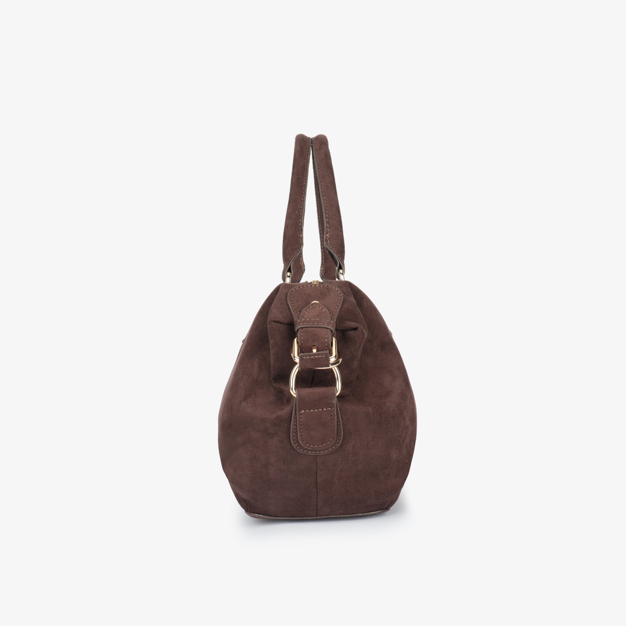 ARTACHO LARGE FAUX SUEDE CHOCOLATE - REMI/REID