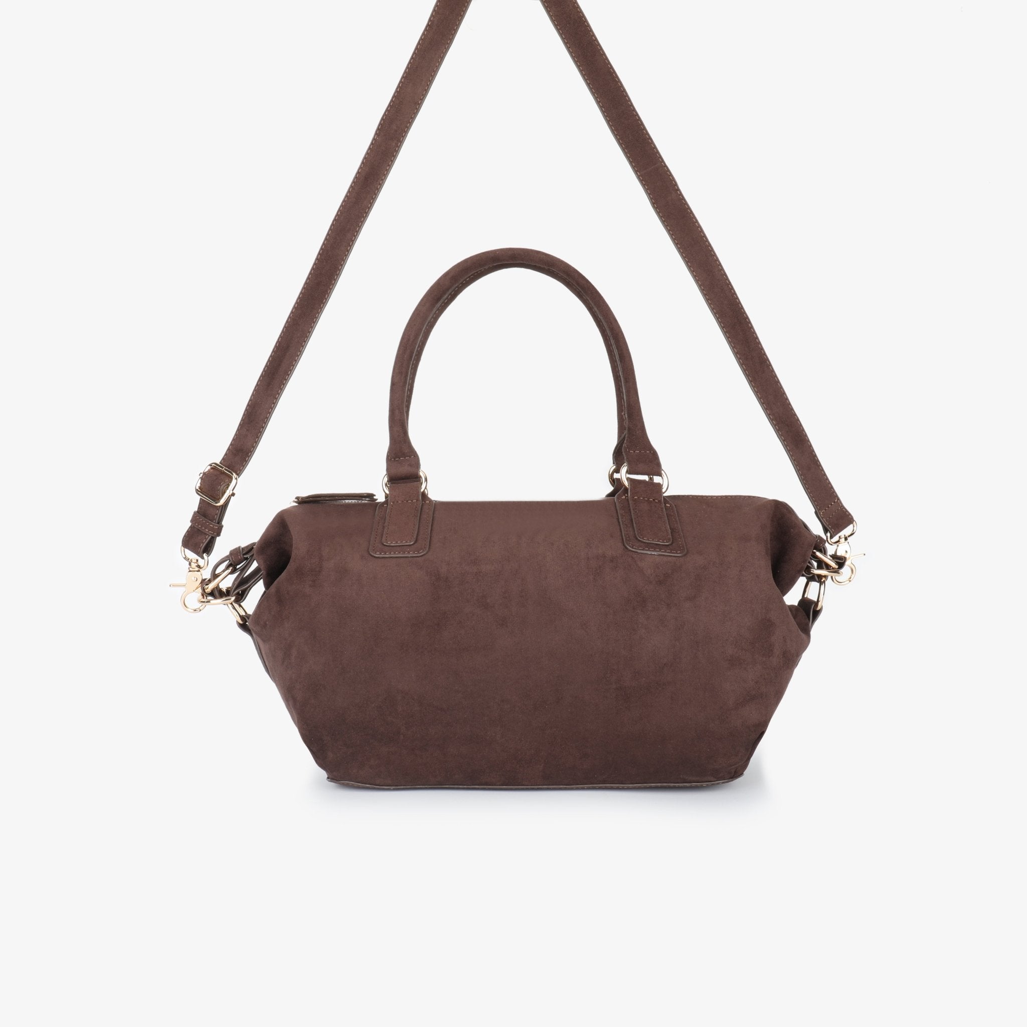 ARTACHO LARGE FAUX SUEDE CHOCOLATE - REMI/REID