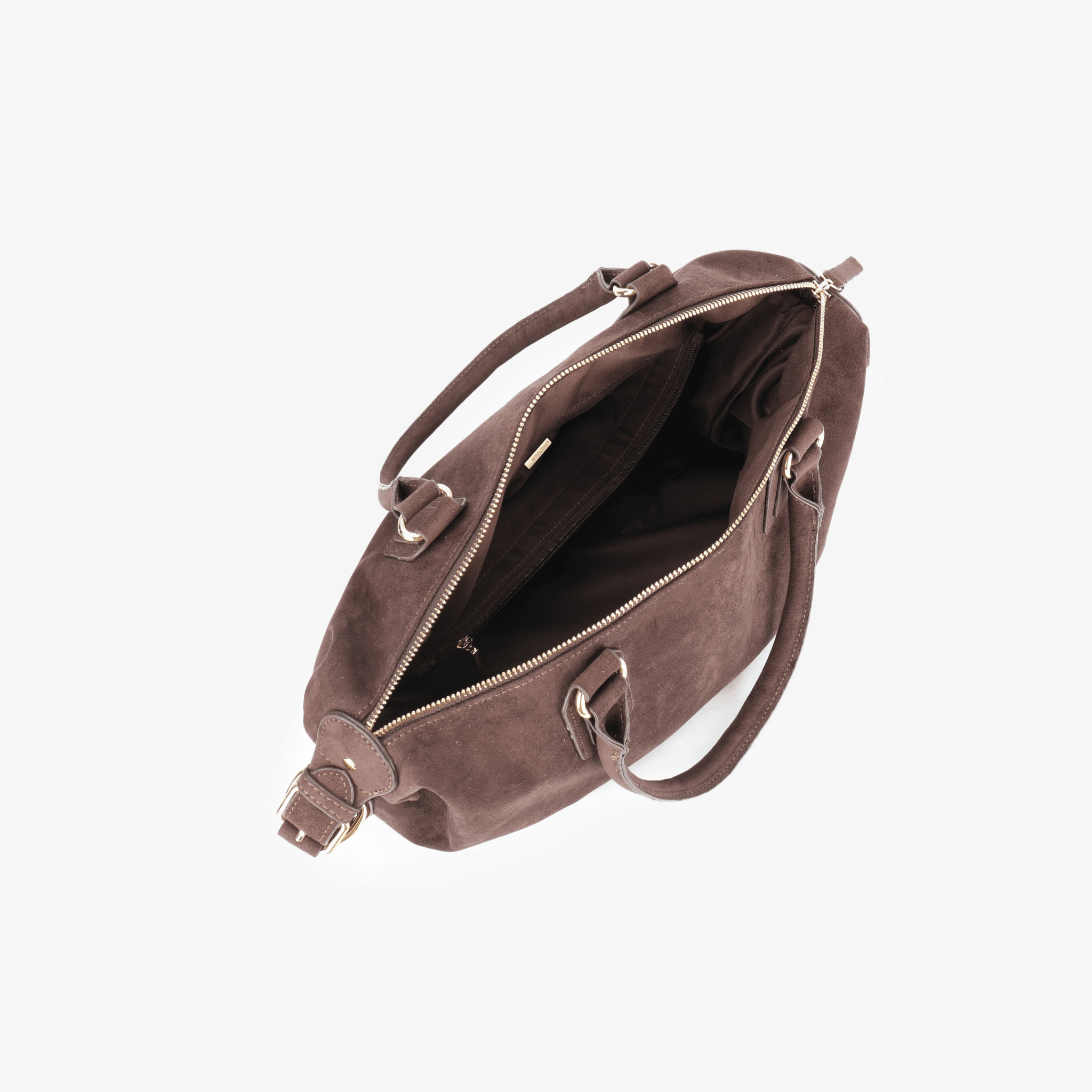 ARTACHO LARGE FAUX SUEDE CHOCOLATE - REMI/REID