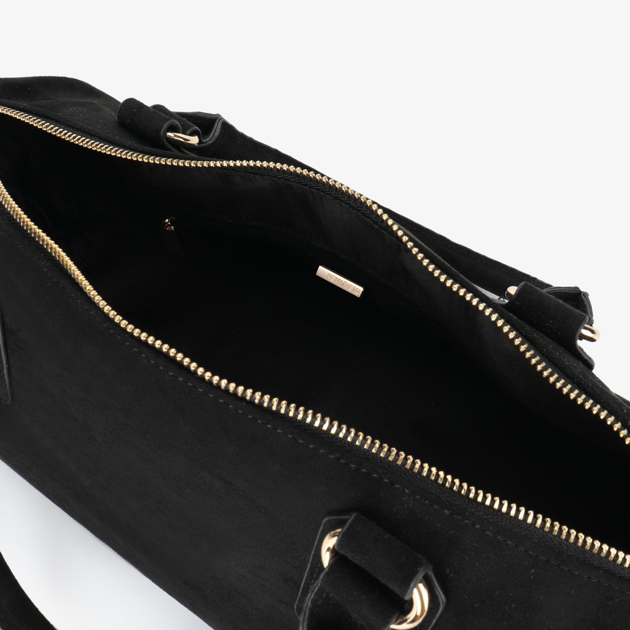 ARTACHO SMALL FAUX SUEDE BLACK - REMI/REID