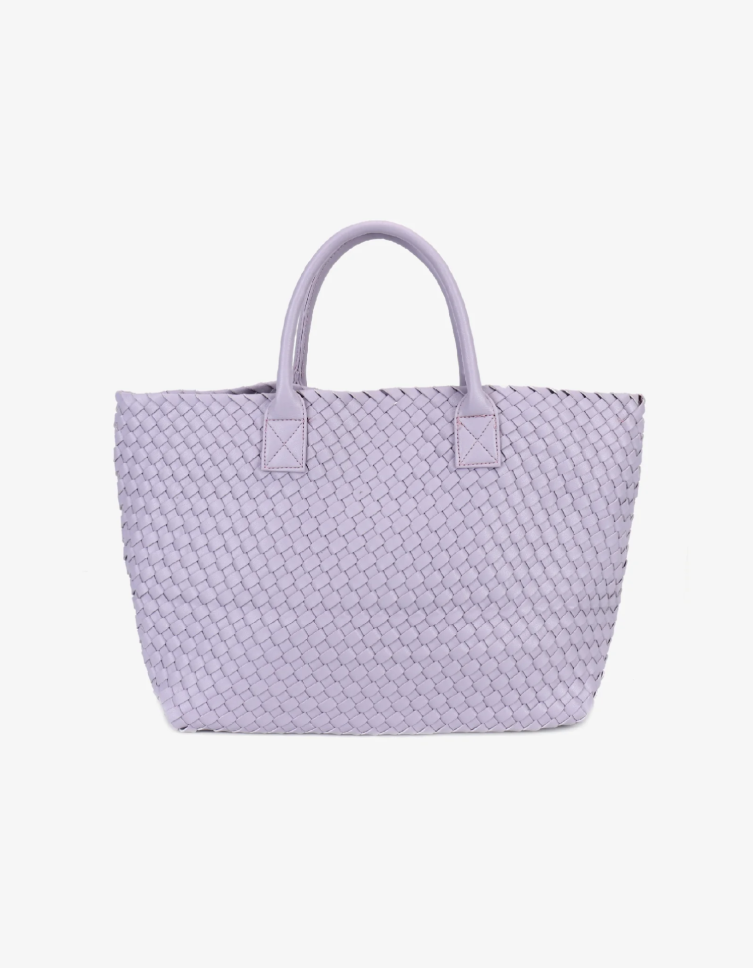 BELLO WOVEN TOTE LAVENDER