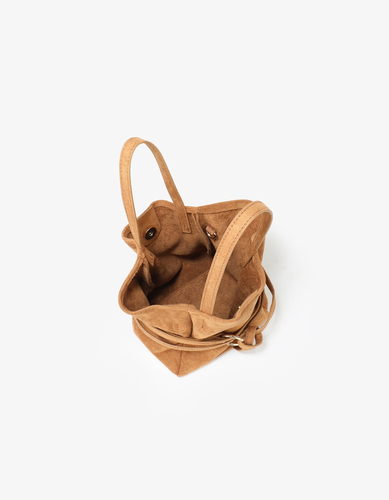 BLYTHE MINI FAUX SUEDE CAMEL - REMI/REID