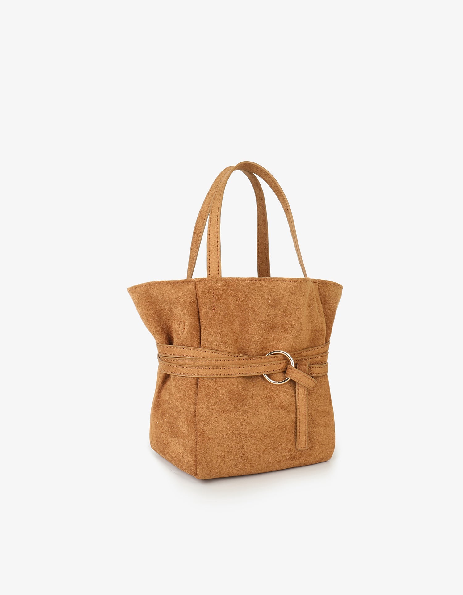 BLYTHE MINI FAUX SUEDE CAMEL - REMI/REID