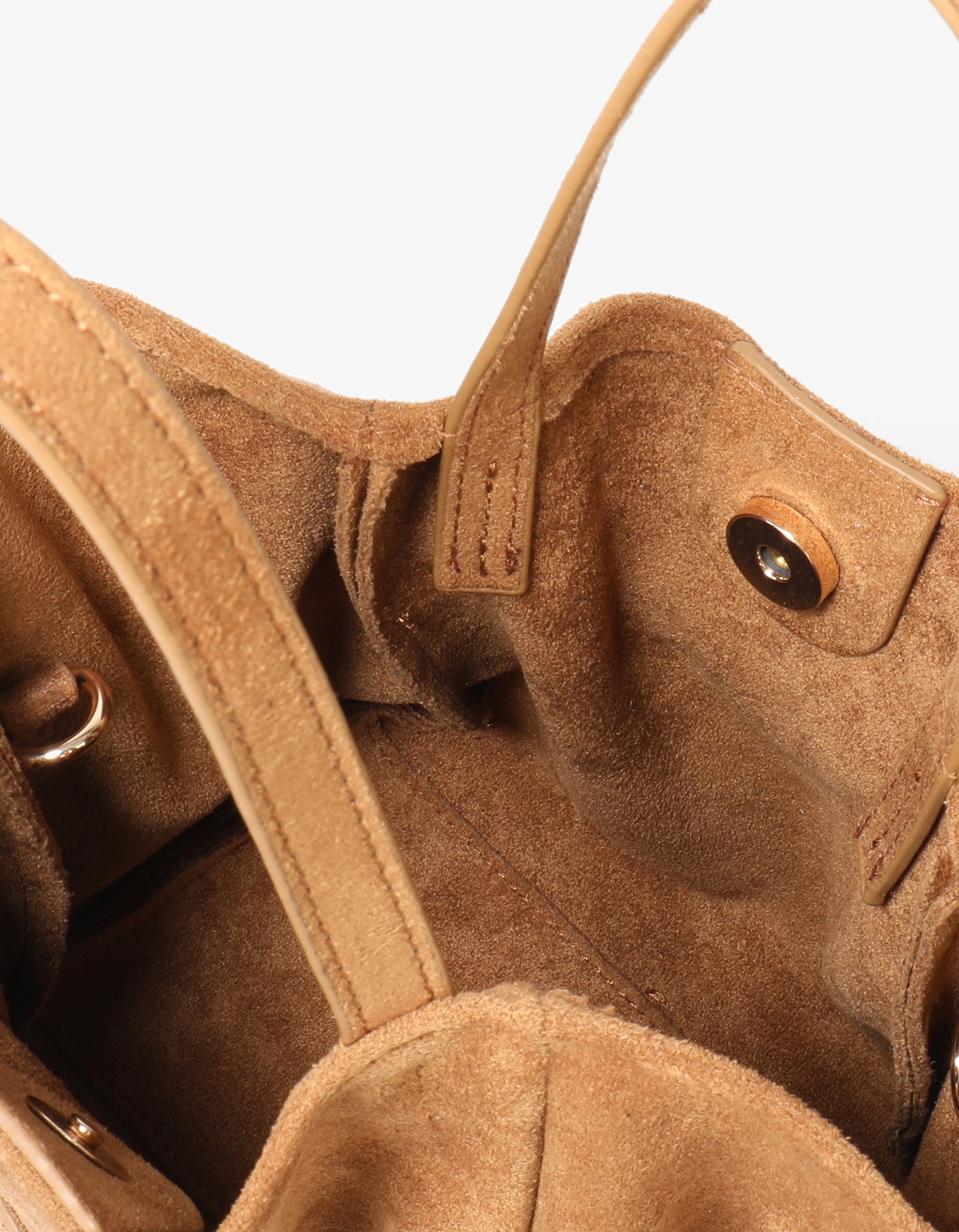 BLYTHE MINI FAUX SUEDE CAMEL - REMI/REID