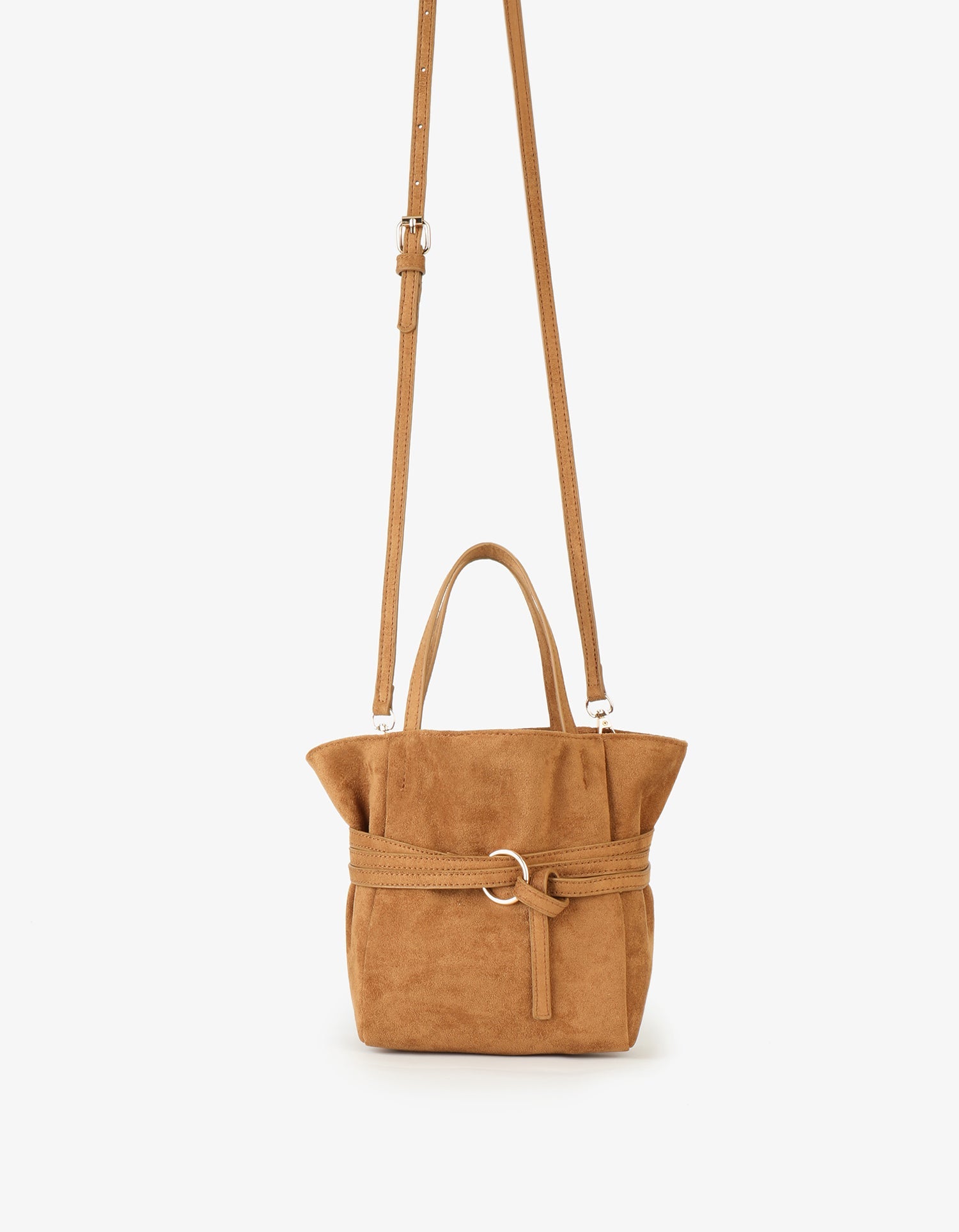BLYTHE MINI FAUX SUEDE CAMEL - REMI/REID