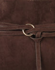 BLYTHE MINI FAUX SUEDE CHOCOLATE - REMI/REID