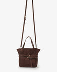 BLYTHE MINI FAUX SUEDE CHOCOLATE - REMI/REID