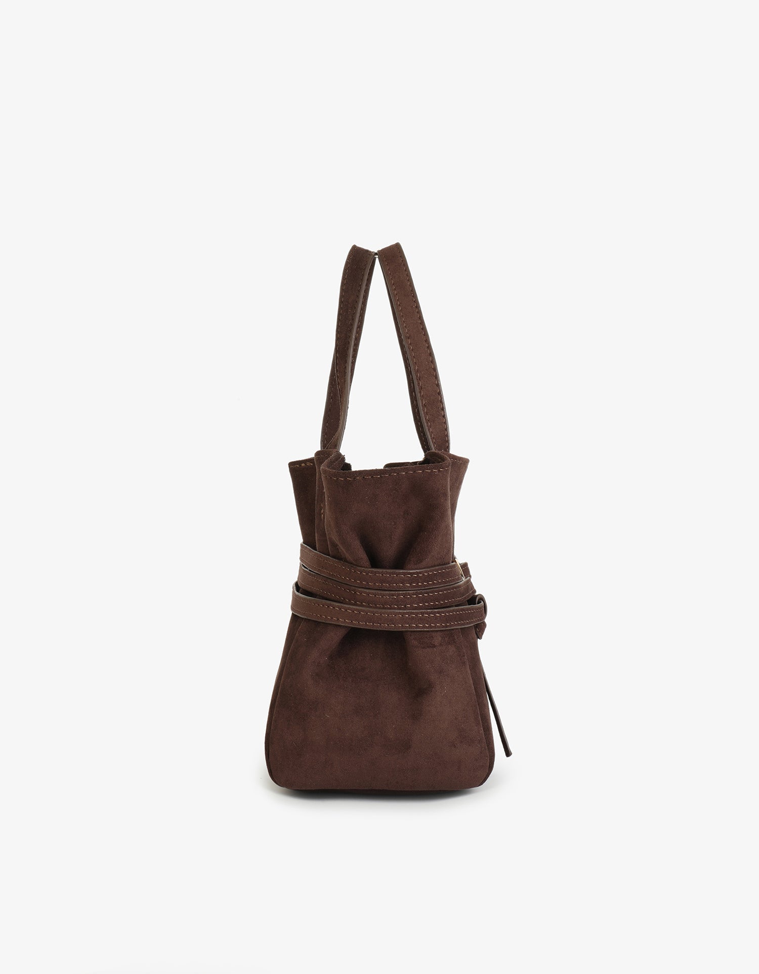 BLYTHE MINI FAUX SUEDE CHOCOLATE - REMI/REID