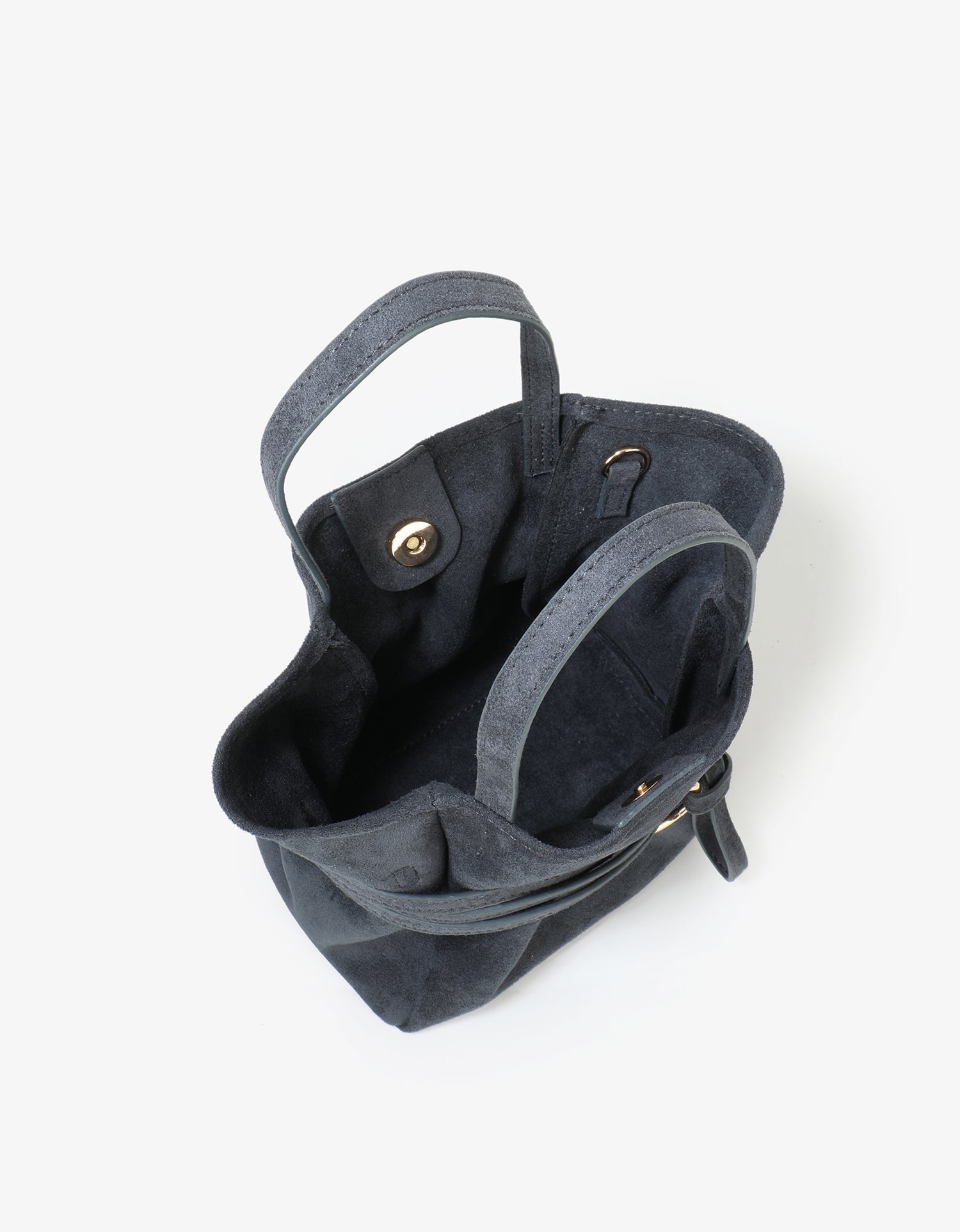 BLYTHE MINI FAUX SUEDE SLATE - REMI/REID