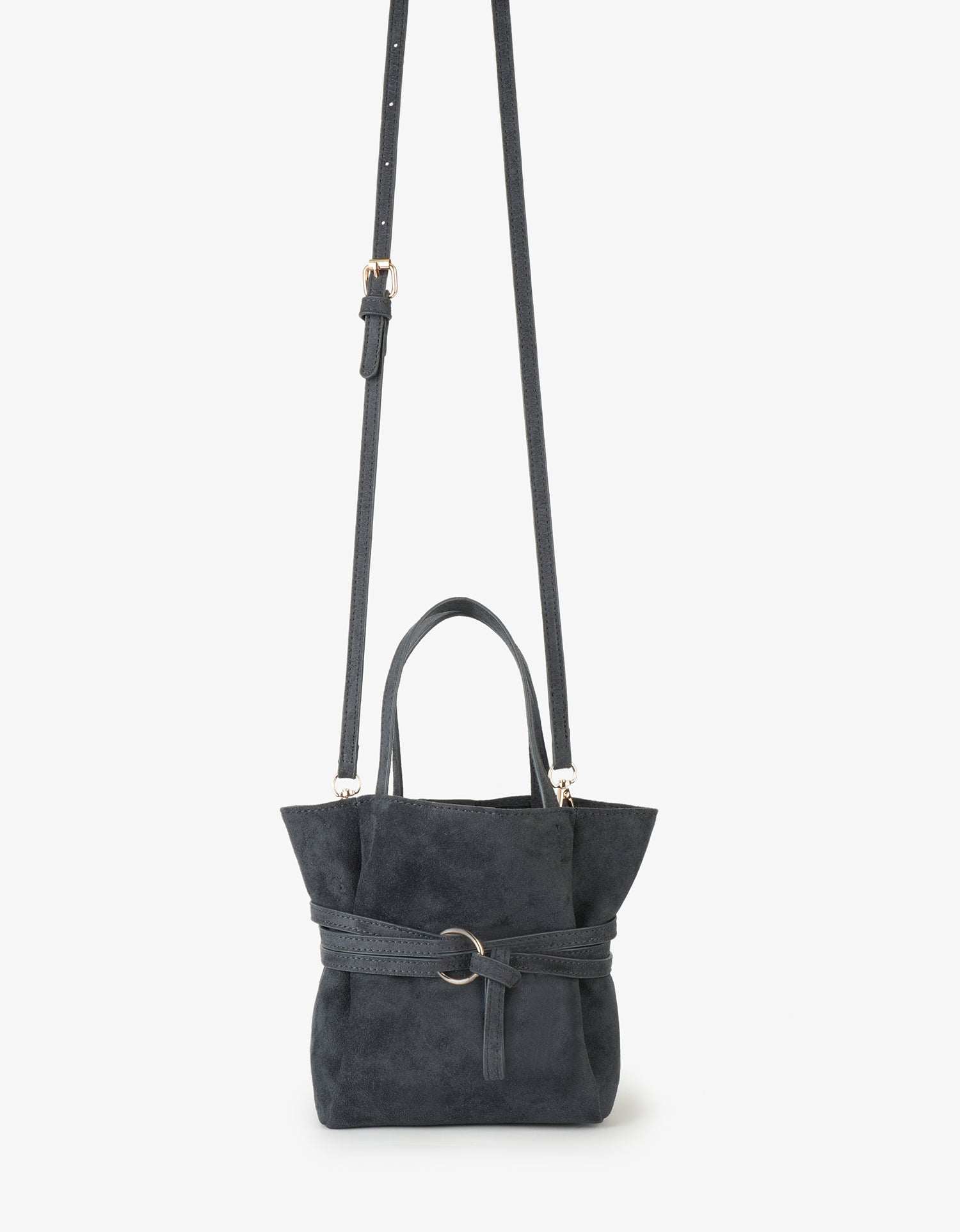 BLYTHE MINI FAUX SUEDE SLATE - REMI/REID