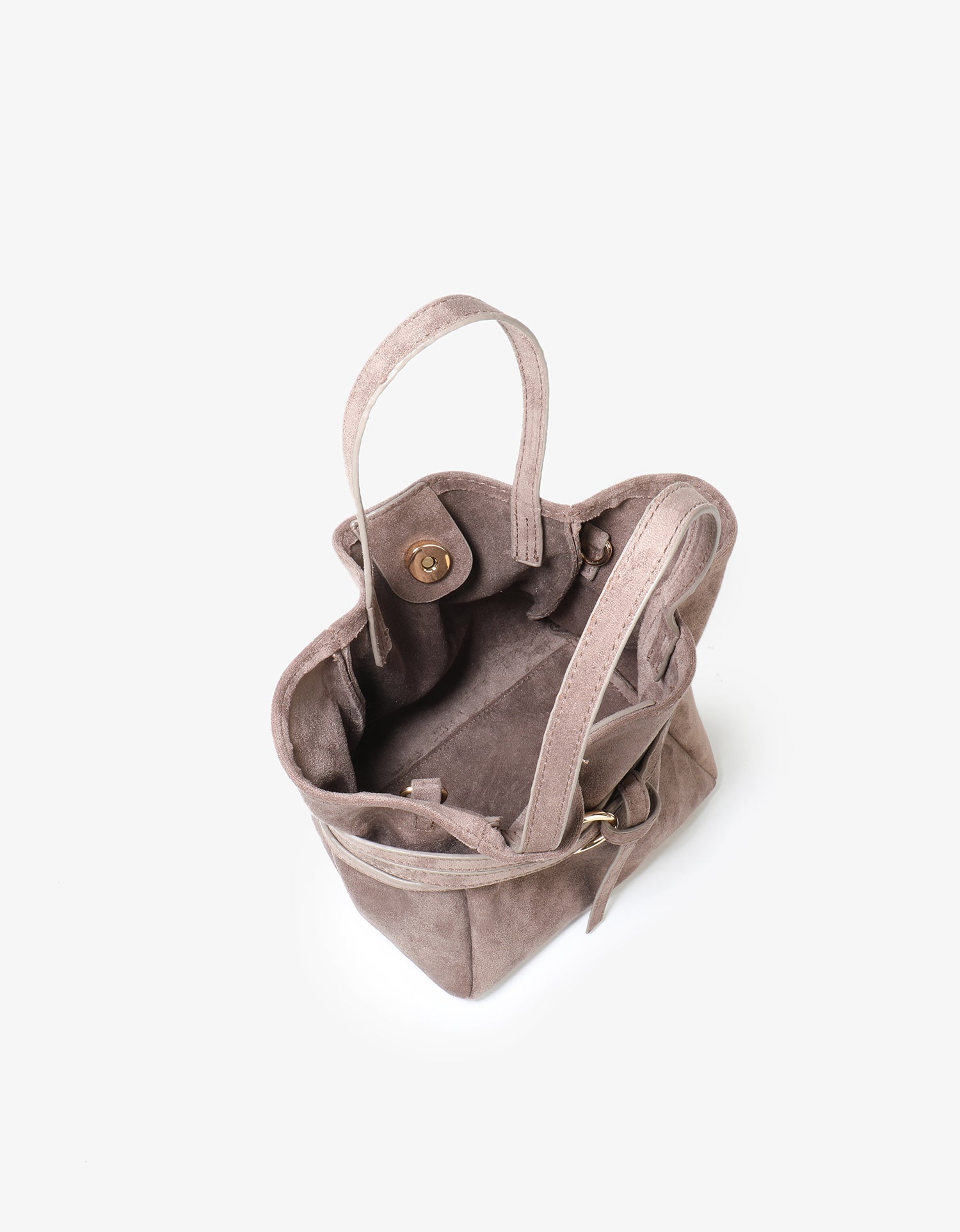 BLYTHE MINI FAUX SUEDE TAUPE - REMI/REID