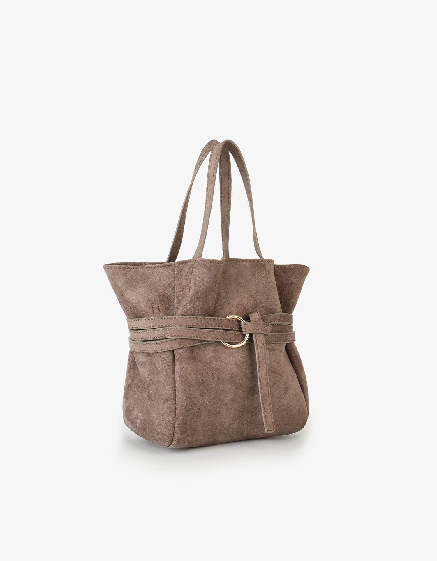 BLYTHE MINI FAUX SUEDE TAUPE - REMI/REID