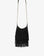 BOCHOA MINI FRINGE FAUX SUEDE BLACK - REMI/REID