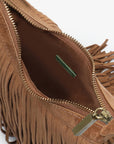 BOCHOA MINI FRINGE FAUX SUEDE CAMEL - REMI/REID