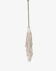 BOCHOA MINI FRINGE FAUX SUEDE CREAM - REMI/REID