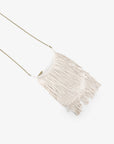 BOCHOA MINI FRINGE FAUX SUEDE CREAM - REMI/REID