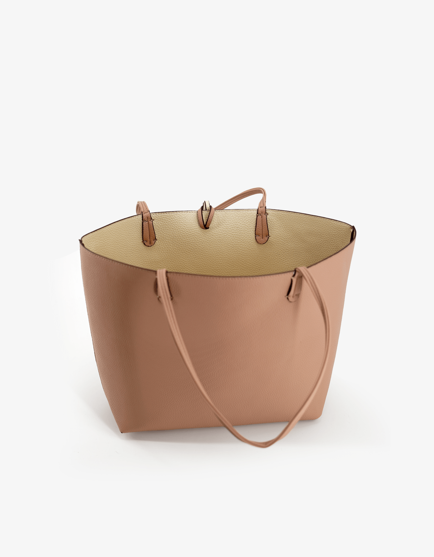 DEPARTURE TOTE BALLET PINK/CREAM - REMI/REID